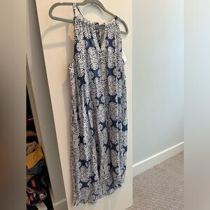 Vineyard Vines High Low Halter Dress